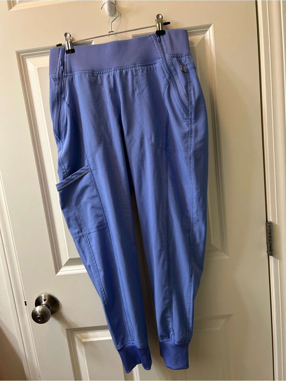 Scrubs Lavender Blue Track Joggers